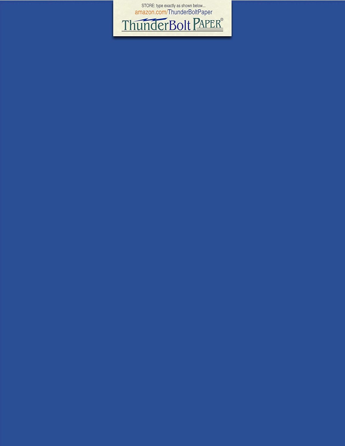 Amazon Com 50 Bright Royal Blue 65 Cardstock Paper 9 X 12