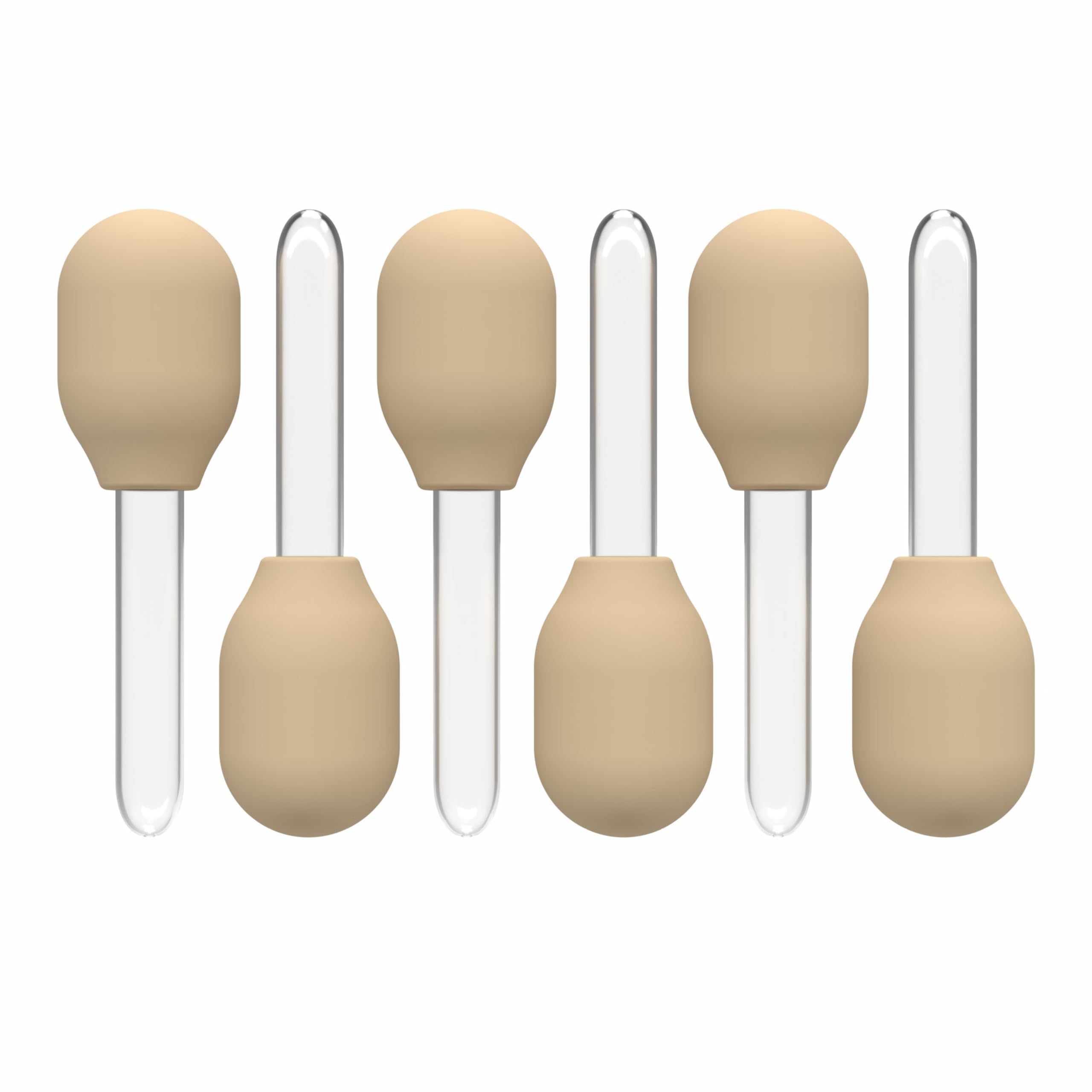 Inspire My Play 6 x Natural Pipettes for Children - Pipettes Dropper for Kids - Sensory Toys and Accessories for Messy Play