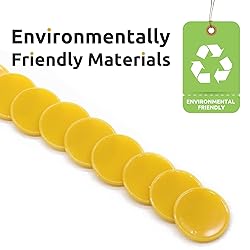 HAKITAROOM Set of 100 Opaque Plastic Learning