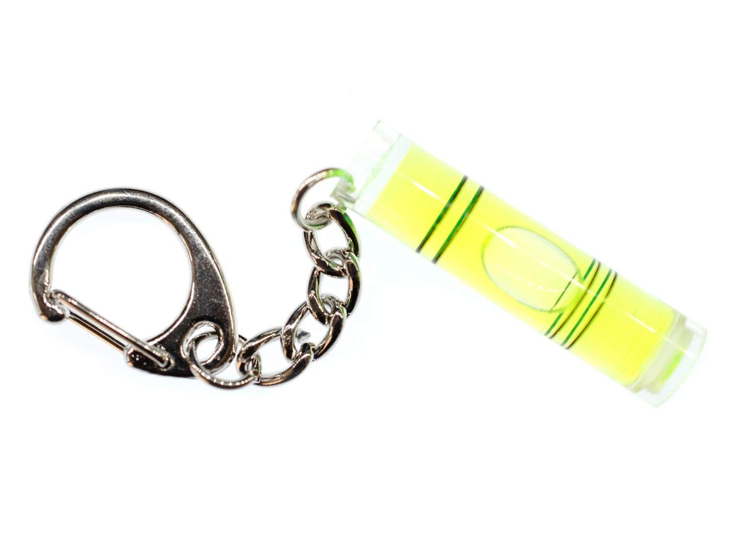 Miniblings Working Water Level Key Ring Chain Scale Green Tools Workshop