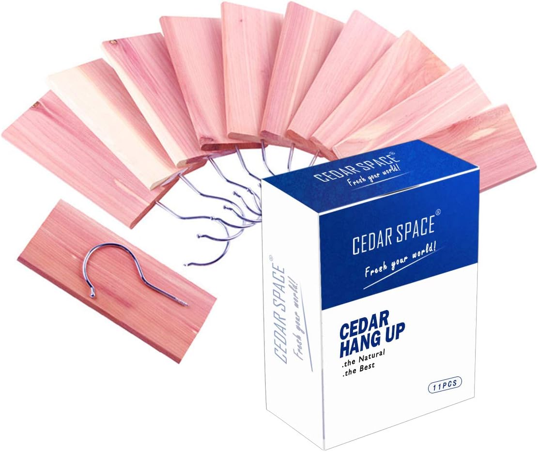 Cedar Space Cedarwood Moth Repellent Cedar Rings For Hangers 100
