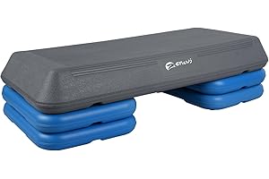 Enovi Exercise Step Aerobic Step Platform, Exercise Step Platform, Step Up Exercise Platform