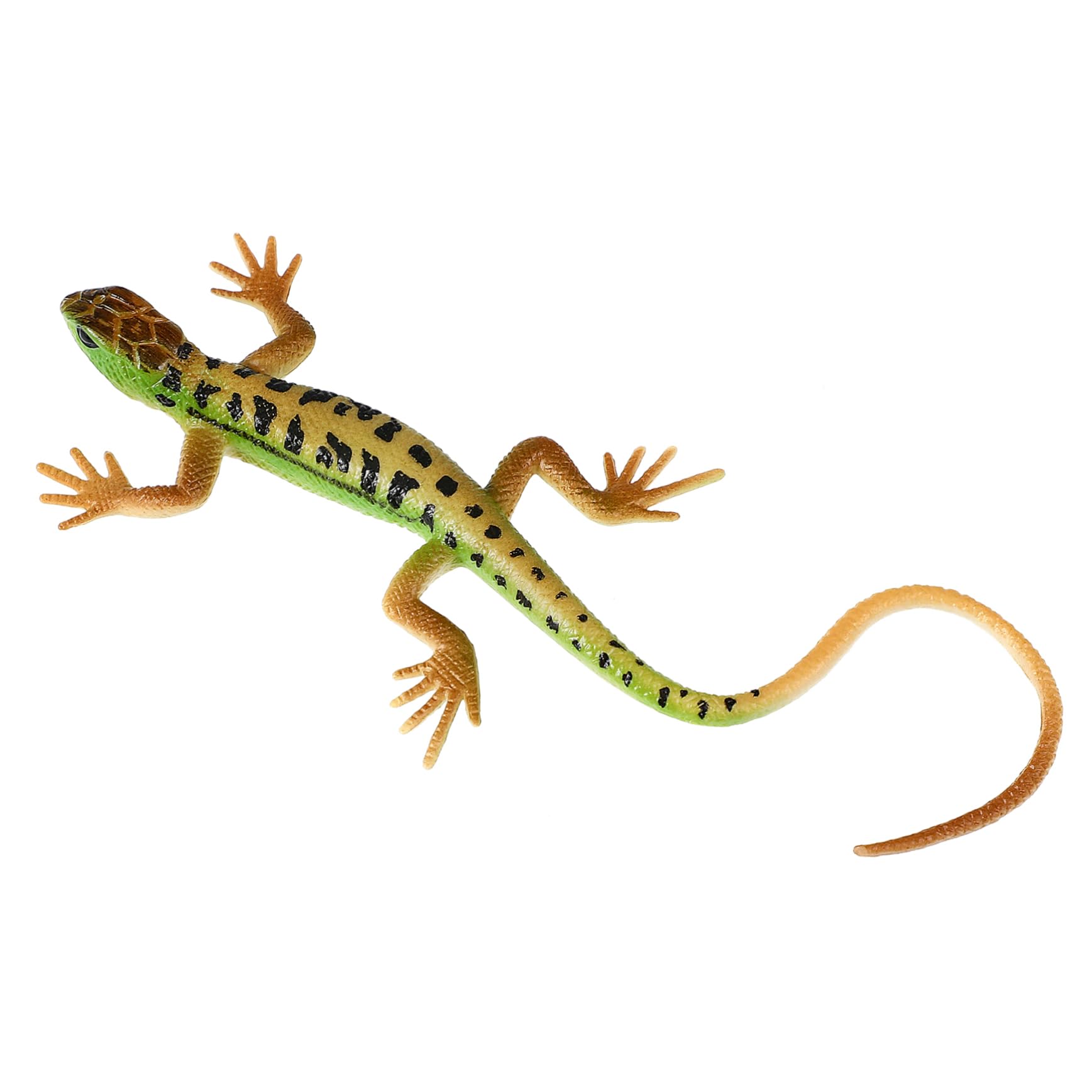 Artificial Model Reptile Lizard Animal Figures Kids Fake Lizard Plastic Lizard Toy Action Figure Reptile Toy for Collection Science Educational Prop