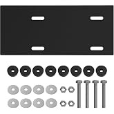 212Cc Engine Mount Plate | Mounting Plate Kit with Bolts Compatible with Harbor FrEight Predator Engine 212cc 6.5hp