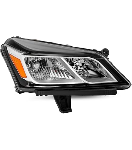 ✨ Bisel De Luz Antiniebla Izquierdo Para Chevy Traverse 2013-2017 | Negro Cromado | Instalación Snap-on