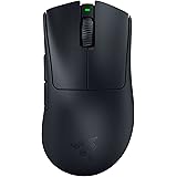 Razer DeathAdder V3 Pro Wireless Gaming Mouse: 63g Ultra Lightweight - Focus Pro 30K Optical Sensor - Fast Optical Switches G