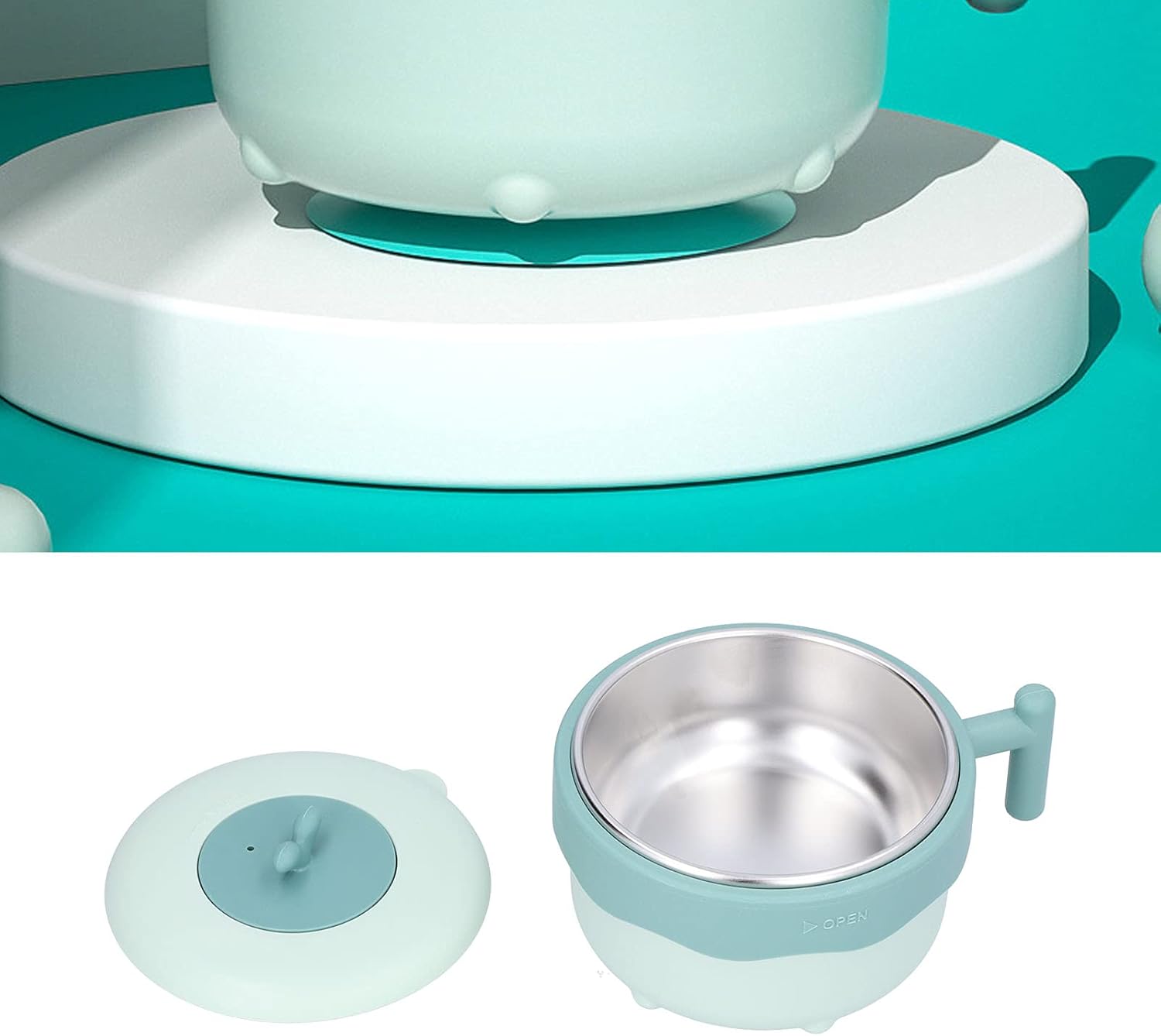 Toddler Bowls, Suction Bowls Baby Bowl Toddler Dishes Light Weight Heat