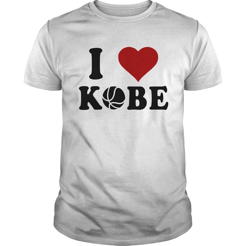 Amazon.com: Drantee Shirt Basketball I Love Kobe shirt.: Handmade