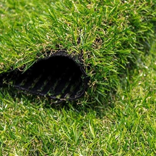 人工芝屋外緑 人工的な人工芝芝生の芝生 30mm高密度フェイクグラス芝生 屋内人工芝敷物 屋外のリアルな緑の装飾的な合成 新作入荷 2mx1 5m Size 高密度偽の芝生犬