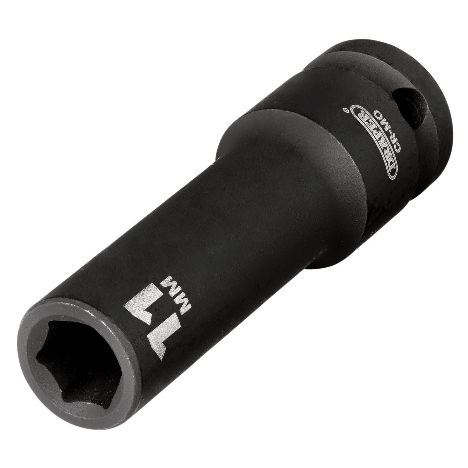Draper Hi-TORQ® Deep Impact Socket, 1/2" Sq. Dr., 11mm - 20190-6-Point CR-MO Steel