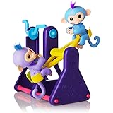 wowwee fingerlings monkey bar and swing playset