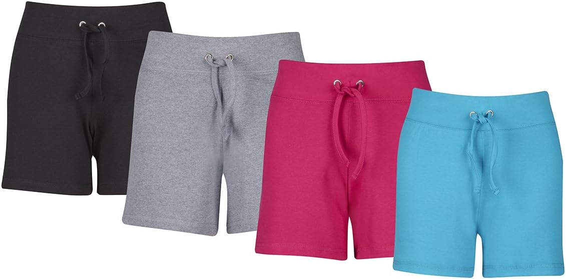 Label your Love Womens Colourful Jesey Cotton Hot Pant Summer Shorts