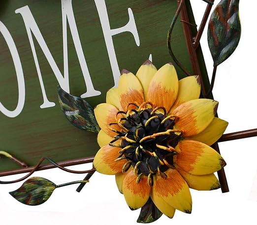 YK Decor Welcome amigo girasol pared arte: Amazon.es: Jardín