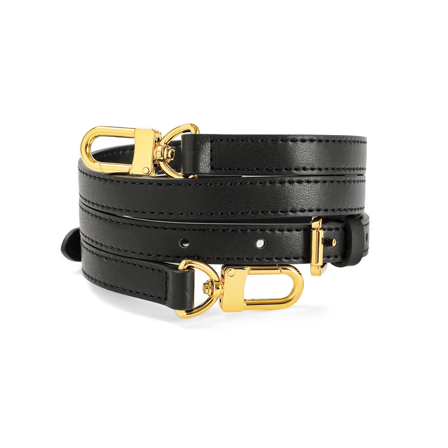 BEUDW Vachetta Leather Adjustable Crossbody Strap