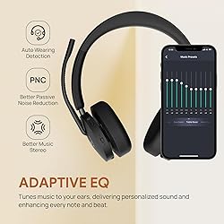 Yealink BH74 ANC Wireless Bluetooth Headset with