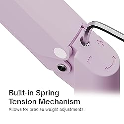 Pixio PS1S Wave Pink Single Monitor Arm Stand Desk
