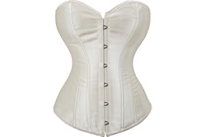 Aumupoo Corset Tops for Women Plus Size Renaissance Corset Lace Up Corset Bustier Corset