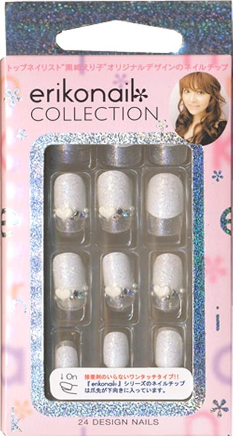 Amazon ムラキ デザインネイルチップ 黒崎えり子さんプロデュース エリコネイルコレクション Eriko 95 ムラキ ネイルチップ 通販