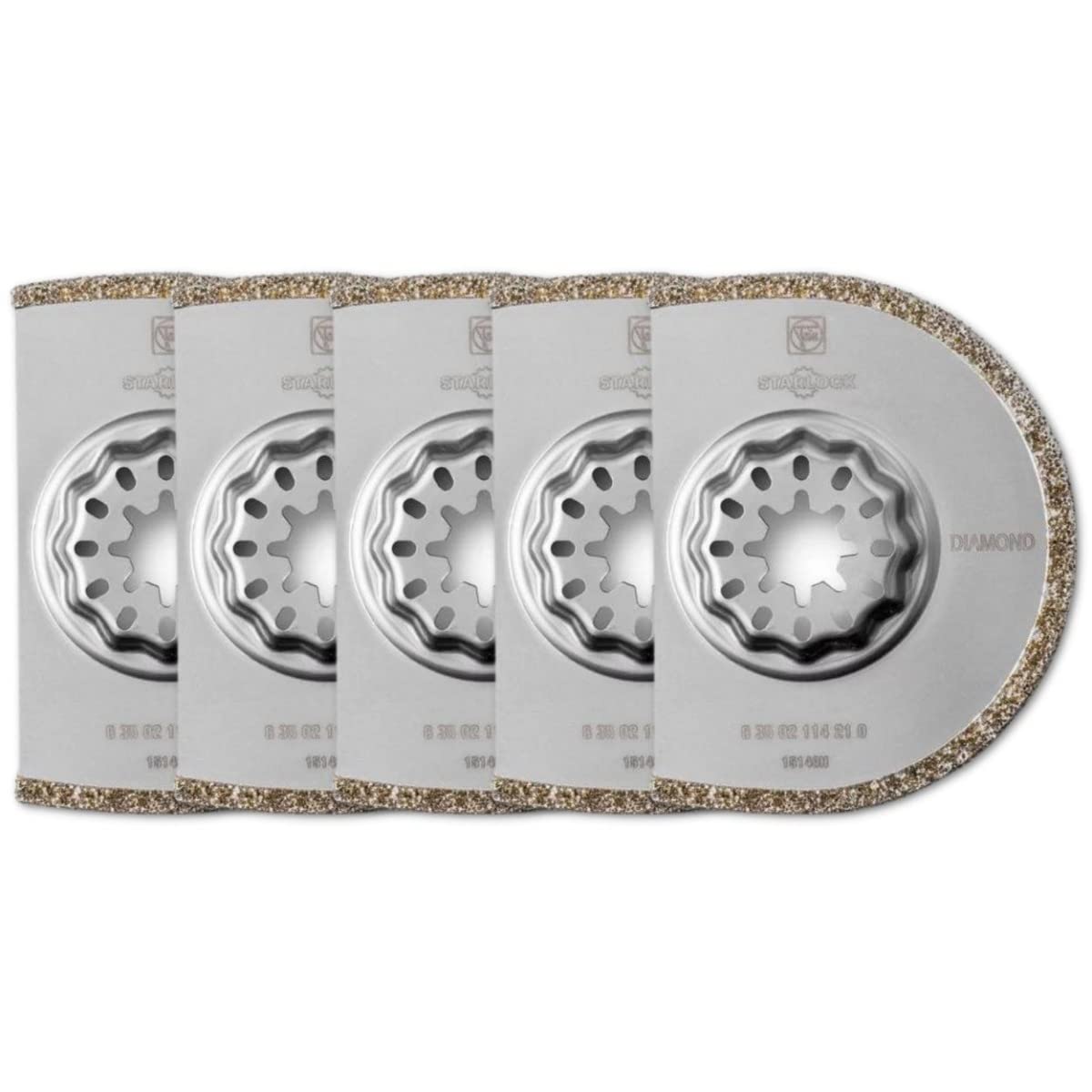 FEIN 63502114230 Segmented Diamond Tipped Saw Blade, Multi-Colour, 75 mm โ image 1