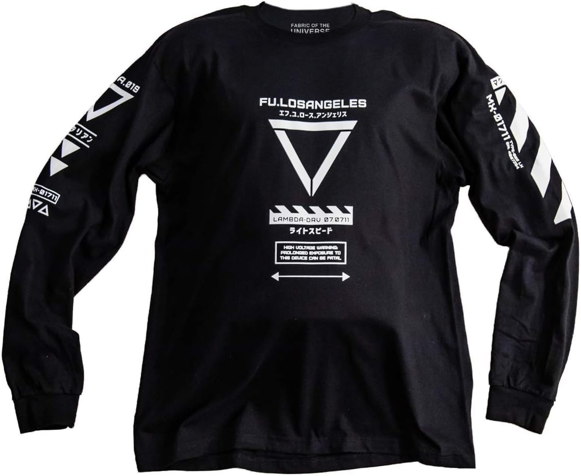 Fabric of the Universe Japanese Streetwear Techwear Graphic Fashion Long Sleeve T-Shirt