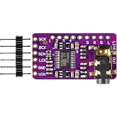 QCCAN Interface I2S PCM5102A DAC Decoder GY-PCM5102 I2S Player Module pHAT Format Board Digital PCM5102 Audio Board for Raspberry Pi