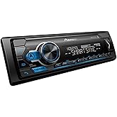 Pioneer MVH-S310BT Single Din Built-In Bluetooth, MIXTRAX, USB, Auxiliary, Pandora, Spotify, iPhone, Android and Smart Sync A