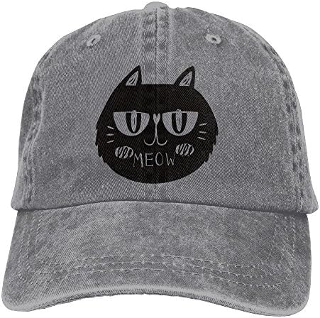 Fr45 Caps Meow Mens Sport Adjustable Cowboy Caps