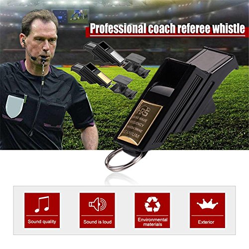 image for Hr Professional Referee Whistle Basketball Volleyball Football Metal W