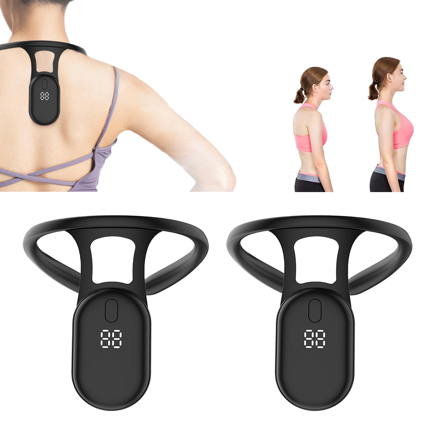 Photo 1 of **NON FUNCTIONAL** Soothing Neck Instrument, Lymphatic Drainage Device for Neck,Massager Relief Soothing Instrument for Sitting Posture Correction Sitting Posture Correction (2)