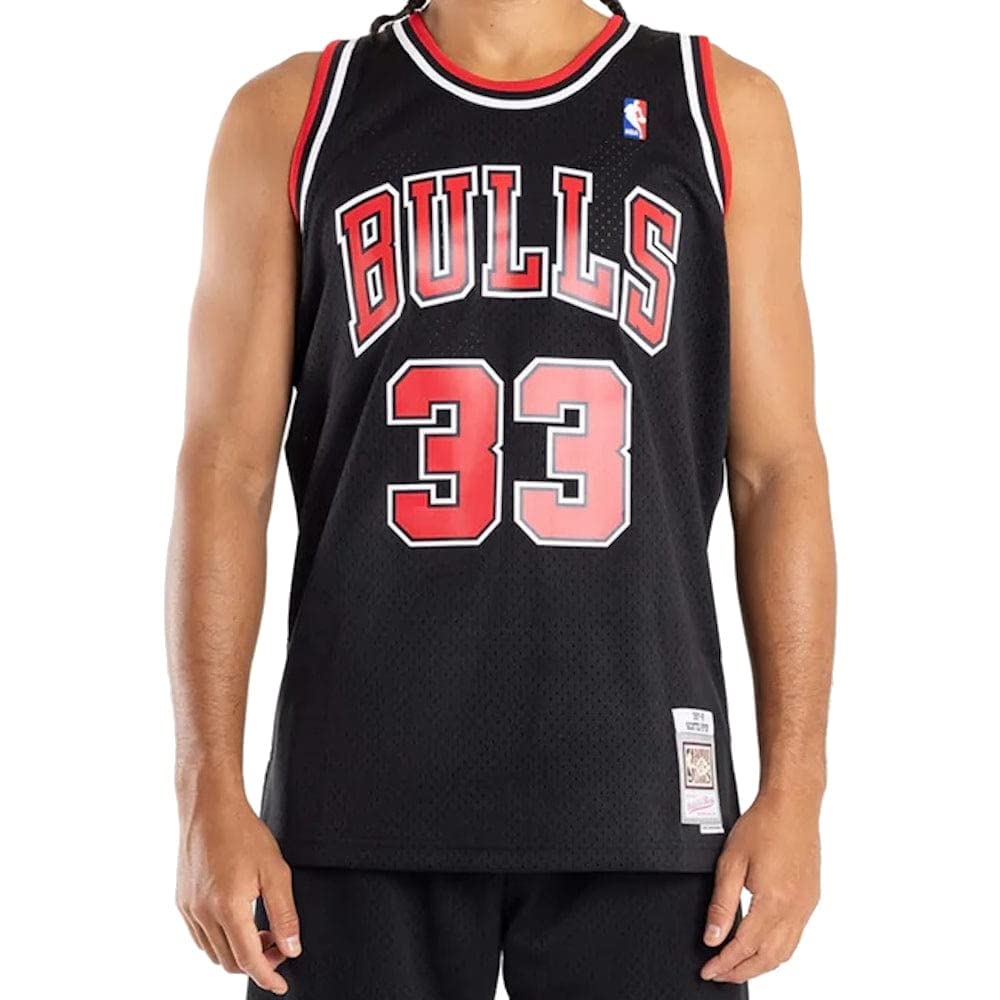 Mitchell&Ness 2.0 Chi. Bulls Shirt Black/Black XL