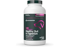 VetriScience Vetri Probiotic Bowel Defense and GI Support Supplement for Dogs, 120 Tablets