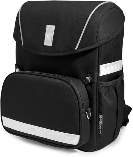 Amazon Co Jp ランドセルリュック ブラック ブラック 子供 軽い 丈夫 通学 塾 ナイロン 防水 軽量 Nc4021 おもちゃ
