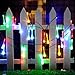 AOSILEY Waterproof Solar String Lights Outdoor 20ft 30 LED Water Drop Christmas Lights for Garden Path, Party, Christmas Celebration, or Family get-Together(Colorful)
