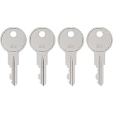 B01 Replacement Keys 4-Pack for Husky Tool Box Locks | Pre-Cut B01 Key Set, Compatible with Husky Tool Chests, Cabinets, Truck Toolboxes