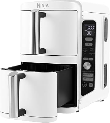 SL400EUWH Doppel XL Doppel-Heißluftfritteuse - weiß