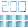 Nerf N Strike Blaster Compatible Dart Bullets, Compatible with All Elite 2.0 Series Blasters Blue (200 Fortnite)