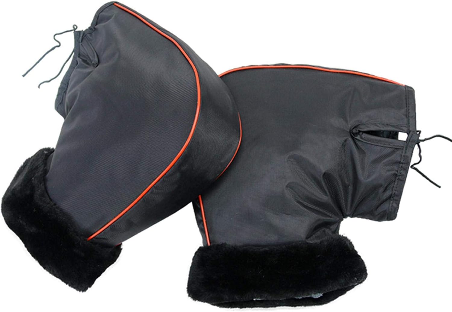 Snowmobile Handlebar Mitts Motorcycle Handlebar Gloves，Windproof Winter