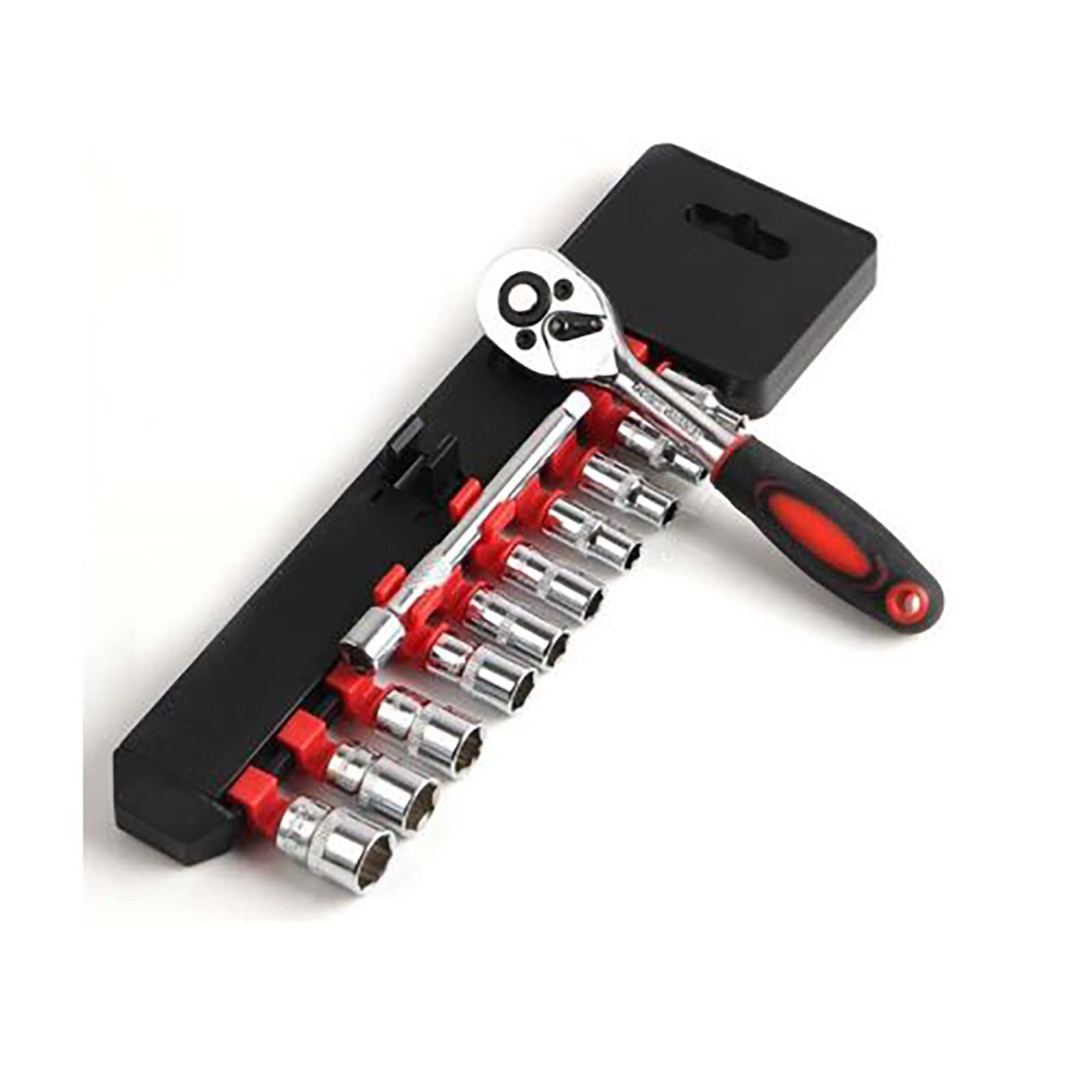 HYECHO Tool Box 12-Piece Tool Set Tool Box Ratchet Socket Spanner Set