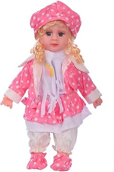 Maharaj Princess Good Looking Singing Song Musical Doll Toy for Girls (Multicolour)