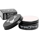 Mad Rabbit Tattoo Balm & Aftercare Cream- Color Enhancement that Revives Old Tattoos, Hydrates New Tattoos, Made With Clean Ingredients + Petroleum Free, Daily Tattoo Lotion Moisturizer & Brightener