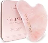Plantifique Gua Sha Rose Quartz Tool – Facial Massage & Skincare Gift