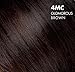 ONC NATURALCOLORS 4MC Glamorous Brown Healthier Permanent Hair Color Dye 4 fl. oz. (120 mL) with Certified Organic Ingredients, Ammonia-free, Resorcinol-free, Paraben-free, Low pH, Salon Quality, Easy