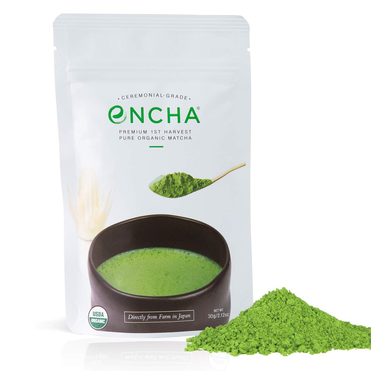 Pure Matcha, Organic Ceremonial Grade Matcha Green Teas
