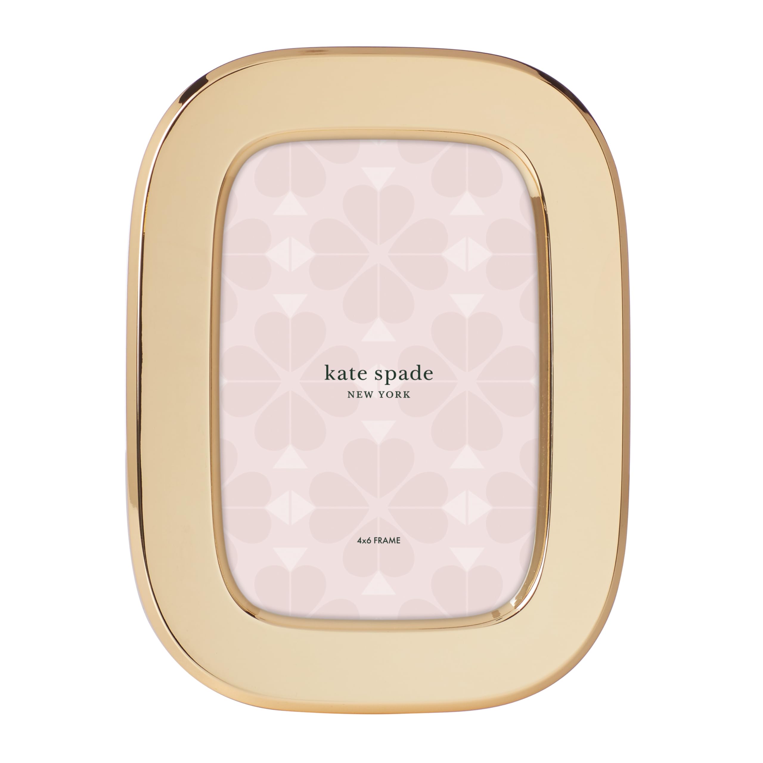 Kate Spade New York Gold South Street 4" X 6" Oval Frame, 0.80 LB