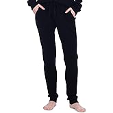 Cashmeren Women’s Ribbed Loungewear Set 100% Pure Cashmere Long Sleeve Sweater and Joggers (Tops and Bottoms Sold Separately)