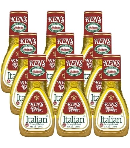 Amazon.com : Ken's Steak House Lite Red Wine & Olive Oil Dressing (16 Fl Oz  (Pack of 2)) : Grocery & Gourmet Food