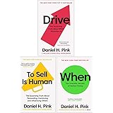 Daniel H. Pink The Surprising Truth 3 Books Collection Set (When: The Scientific Secrets of Perfect Timing ,Drive: The Surpri