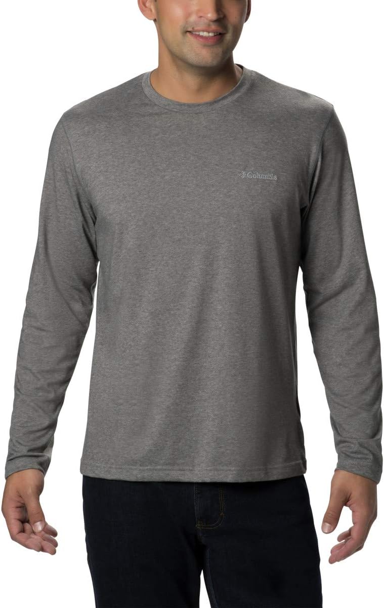 Columbia Men's Thistletown Park Long Sleeve Crew: Sports & Outdoors