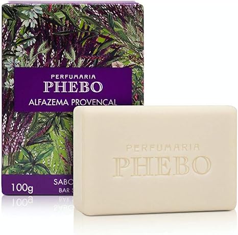 Sabonete Alfazema Provençal, PHEBO, Lilás, 100g 