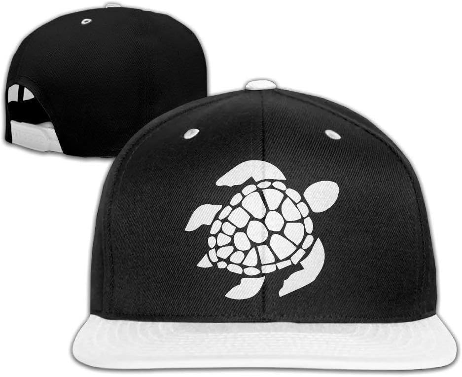 Xukmefat Sea Turtle Hip-Hop Flat Brim napback Adjustable Baseball C411